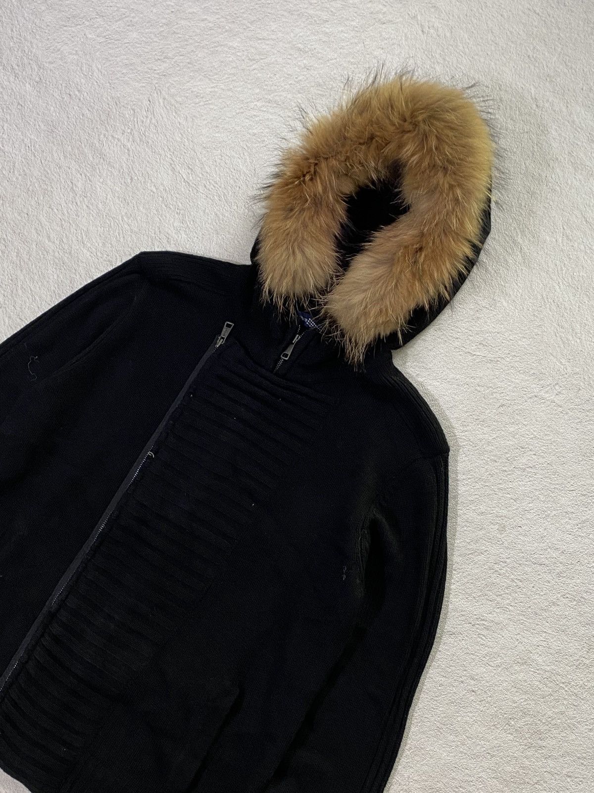 If Six Was Nine RARE❤️‍🔥 Us N Them fur Knit Hoodie Size US L / EU 52-54 / 3 - 3 Thumbnail