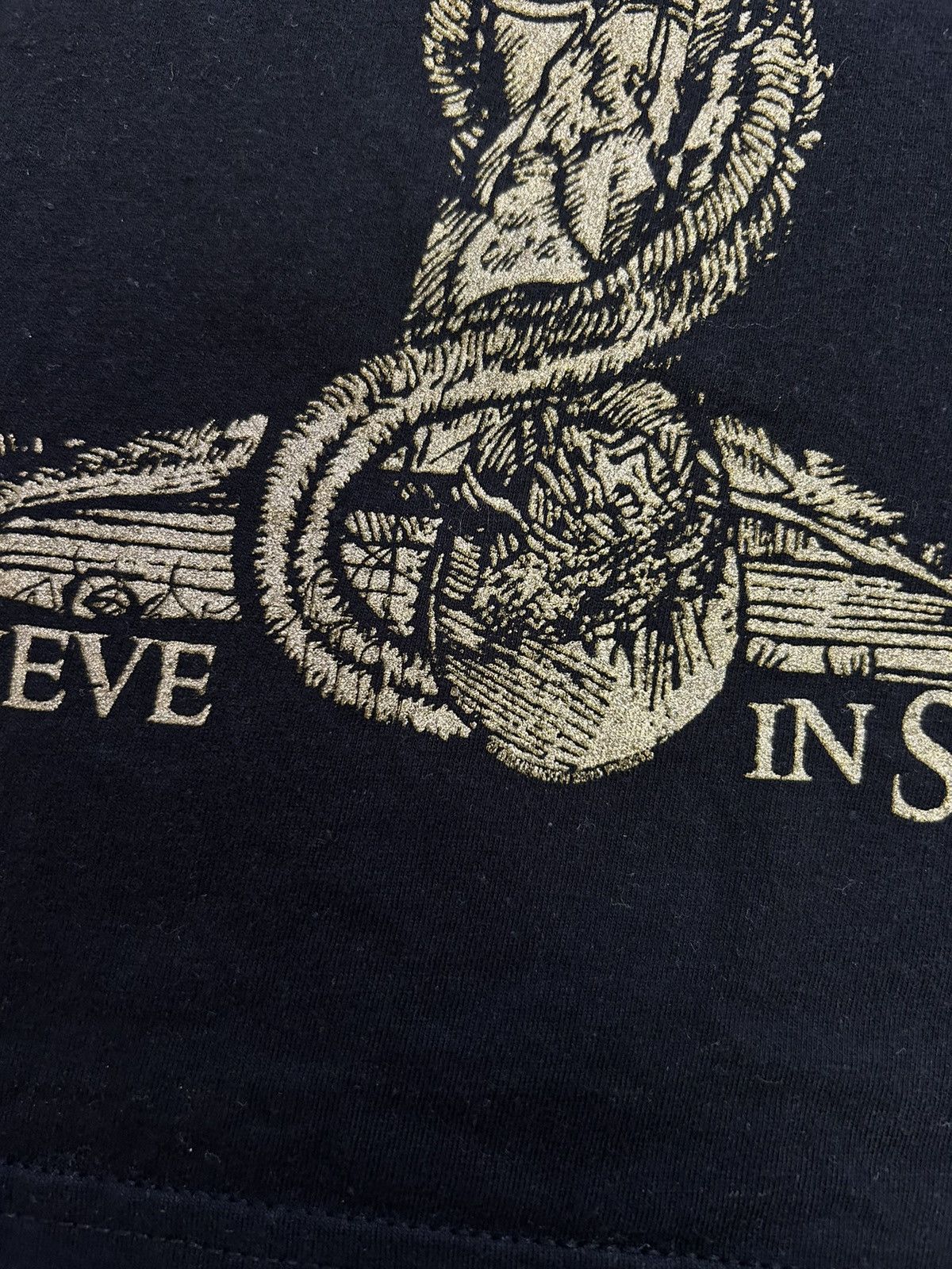 Band Tees × Vintage Vintage 2000s Behemoth I Believe In Satan T-Shirt Size M / US 6-8 / IT 42-44 - 7 Thumbnail