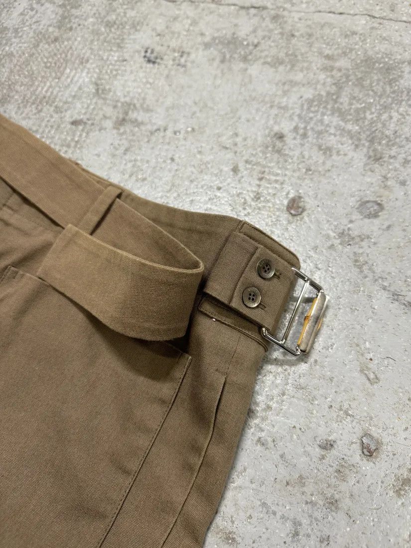 Gucci × Vintage SS2010 Gucci Bamboo Buckle Tailored Pants Size 28" / US 6 / IT 42 - 10 Thumbnail