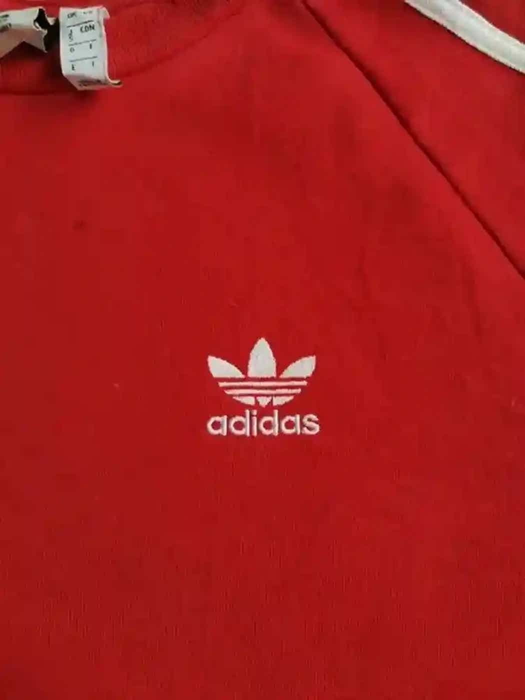 Adidas Vintage Adidas 3 stripes Sweatshirt Size US L / EU 52-54 / 3 - 6 Thumbnail