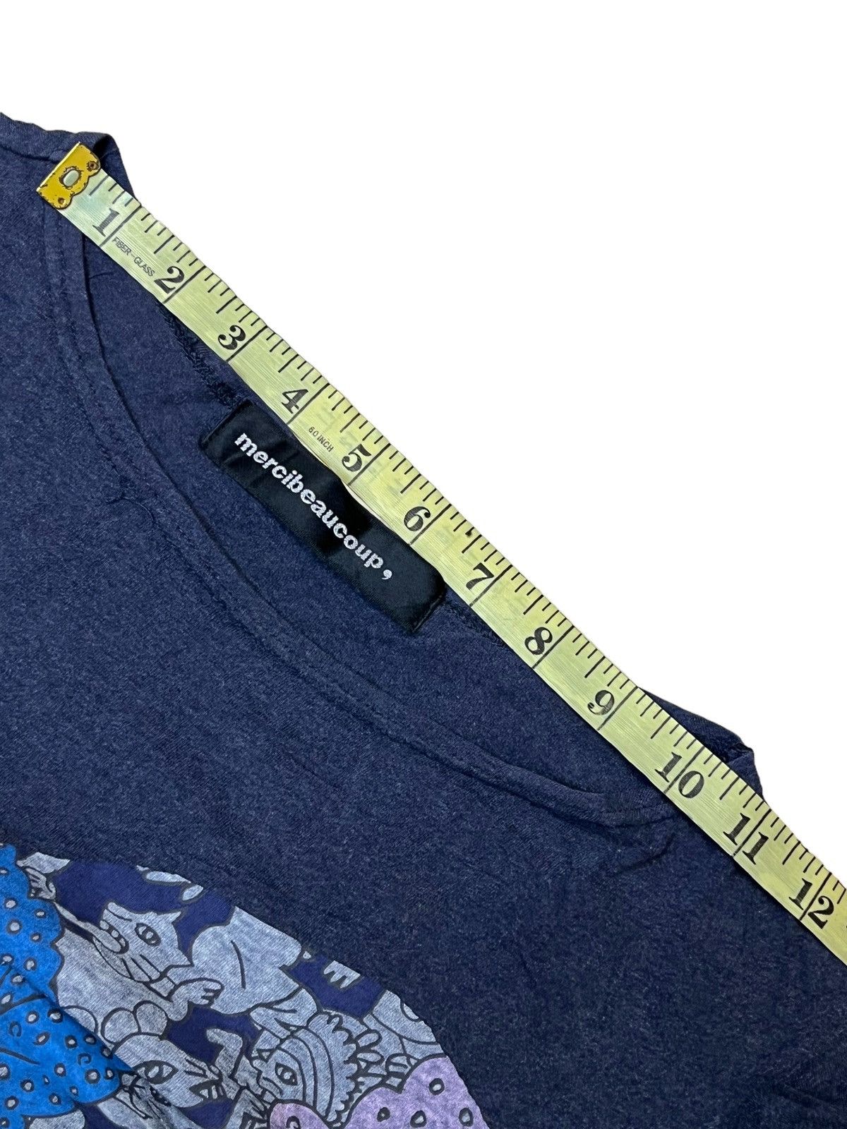 Issey Miyake ISSEY MIYAKE MERCIBEAUCOUP LONG SLEEVE 3 BLEND T SHIRT Size US S / EU 44-46 / 1 - 8 Thumbnail