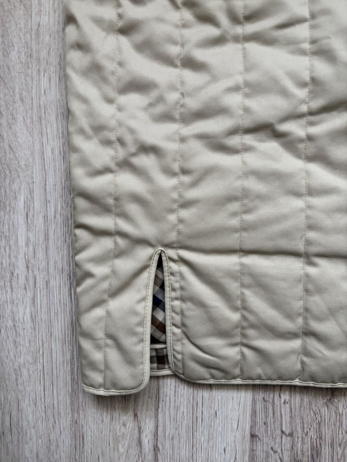 Aquascutum Rare vintage reversible Aquascutum vest Size M / US 6-8 / IT 42-44 - 13 Thumbnail