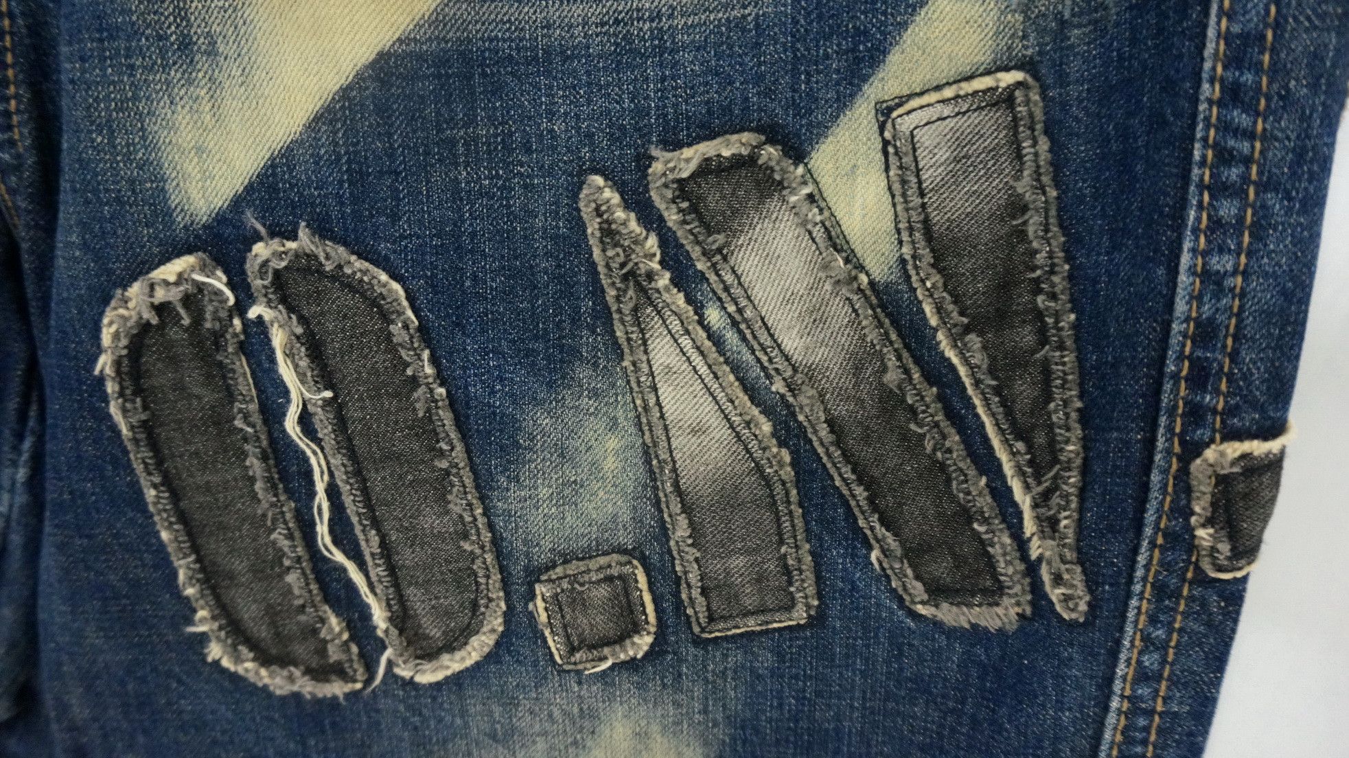 Japanese Brand 💥 ONG Vintage Japan Tint Acid Wash Jeans Size US 30 / EU 46 - 4 Thumbnail