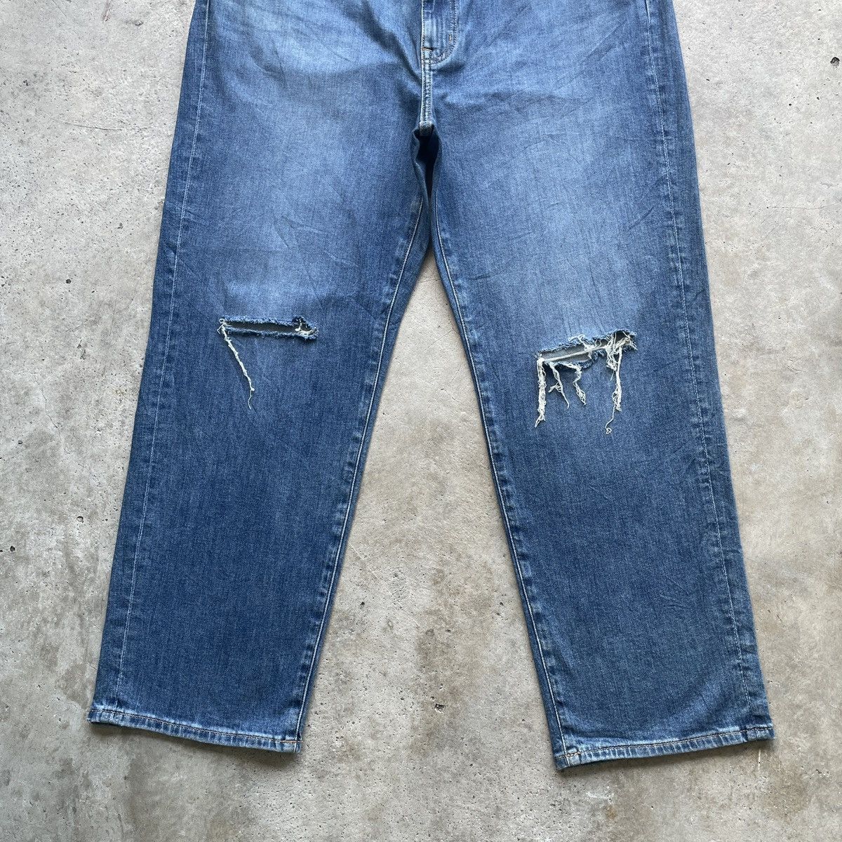 Japanese Brand W38 Vintage Japanese Brand Distressed Jeans Pants Denim Size US 38 / EU 54 - 4 Thumbnail