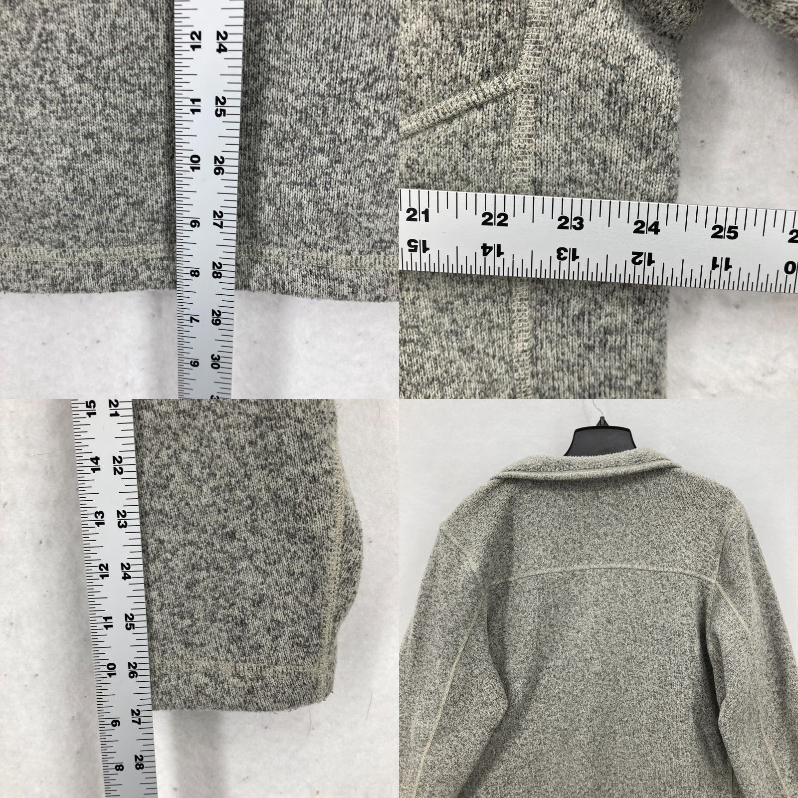 The North Face The North Face Men's Gordon Lyons 1/4 Zip Fleece Jacket XL Gray Mock Neck Camp Jacket Size US XL / EU 56 / 4 - 8 Thumbnail
