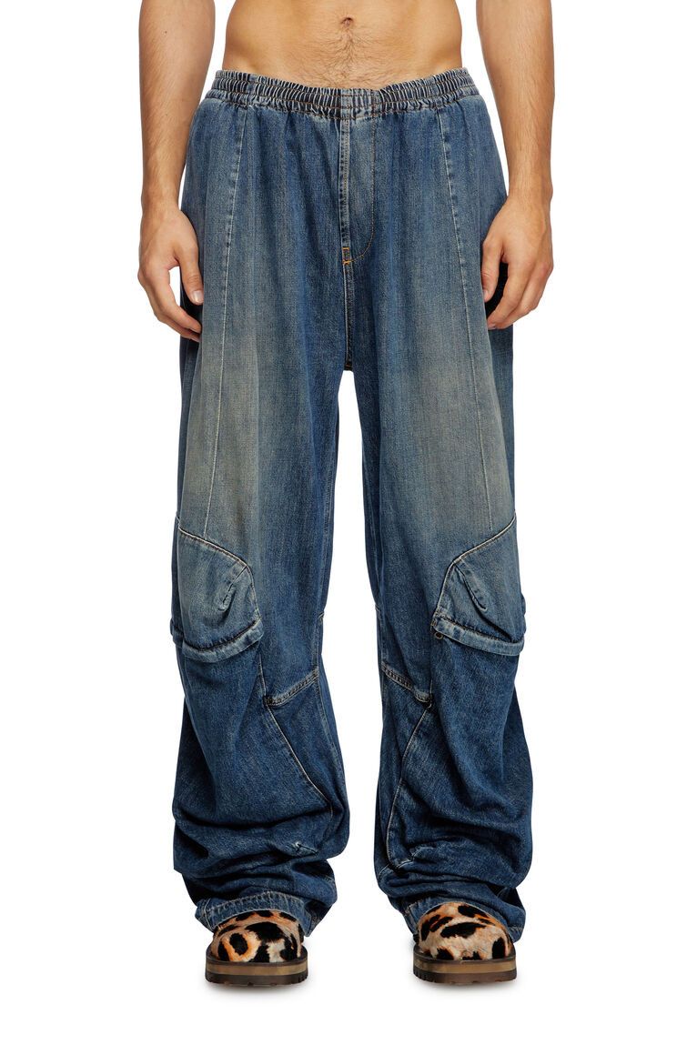 Diesel o1s22i1n1124 D-Para Denim Jeans in Blue Size 26" / US 2 / IT 38 - 3 Thumbnail