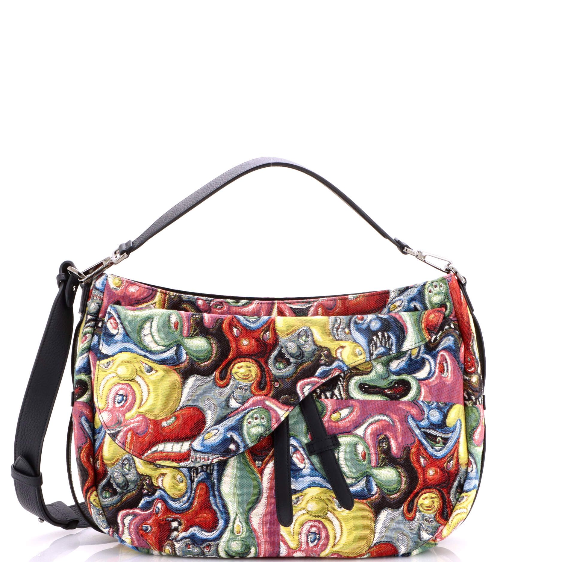 Dior Kenny Scharf Saddle Soft Bag Size ONE SIZE - 1 Thumbnail
