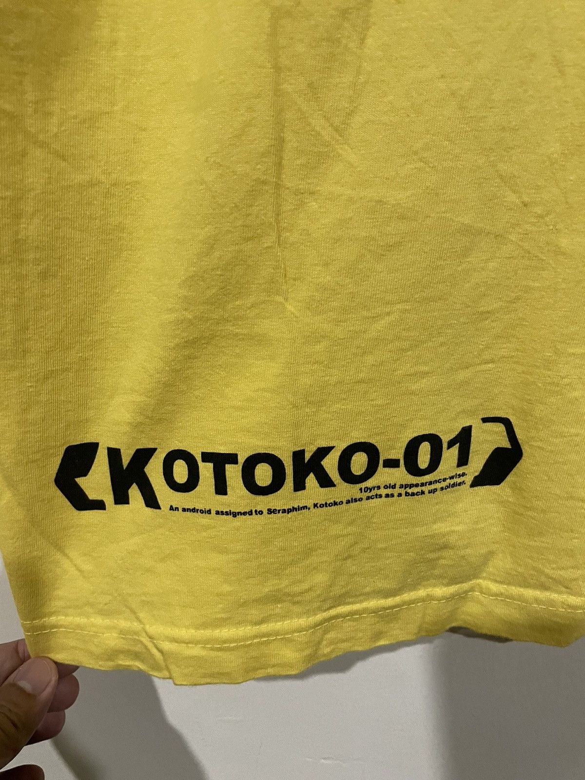 Anime × Japanese Brand Divergence Eve 2003 Vintage Operation Eve Kotoko-01 Tee Size US L / EU 52-54 / 3 - 13 Thumbnail