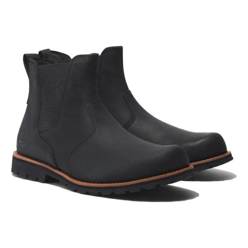 Timberland TIMBERLAND MEN'S 11.5 ATTLEBORO MID CHELSEA BOOT JET BLACK Size US 11.5 / EU 44-45 - 1 Thumbnail