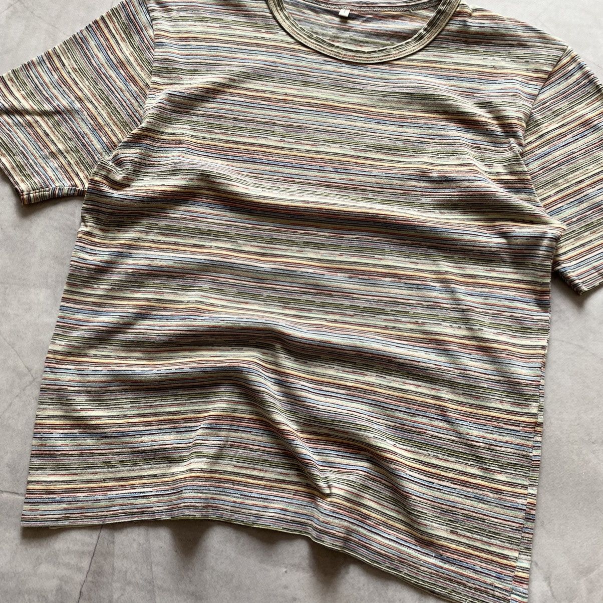 Hysteric Glamour × Japanese Brand × Sarah Pacini Japan Striped Missoni Vibe Hysteric Glamour Style T Shirt Size S / US 4 / IT 40 - 2 Thumbnail