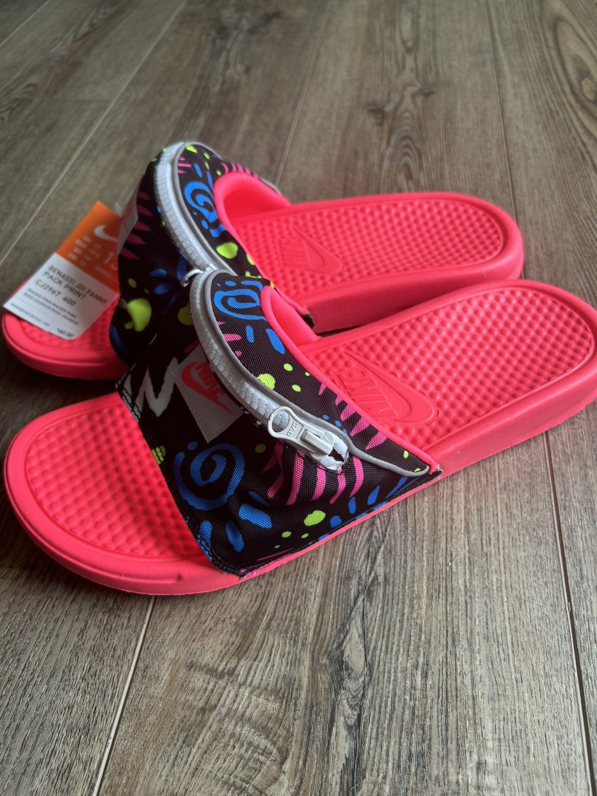 Nike Nike Benassi JDI Fanny Pack Print Size US 13 / EU 46 - 1 Thumbnail