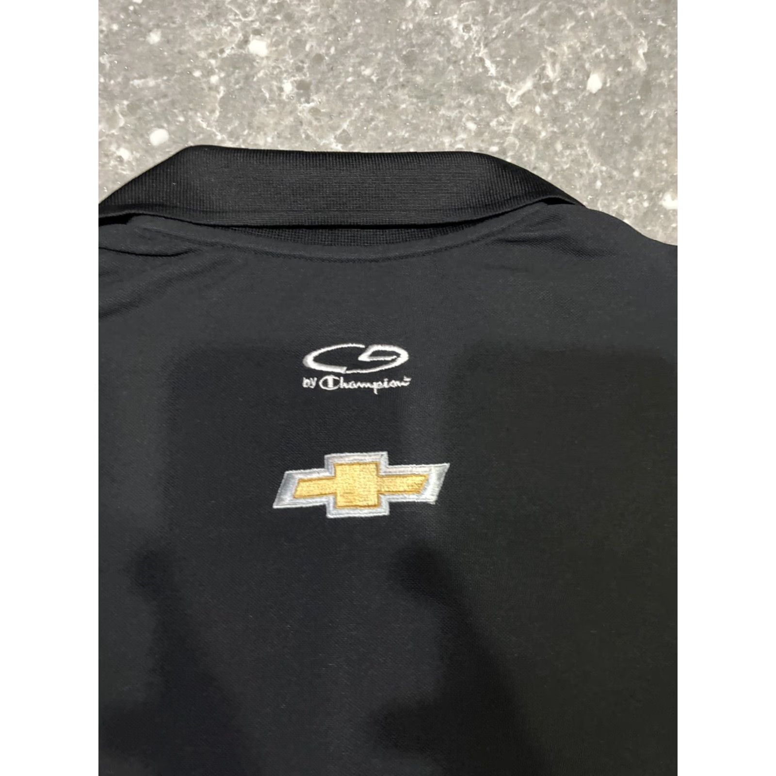 Champion Chip Ganassi Racing Team Issued Champion Black Polo Mens L NASCAR Racing USA Felix Sabates Size US L / EU 52-54 / 3 - 8 Thumbnail