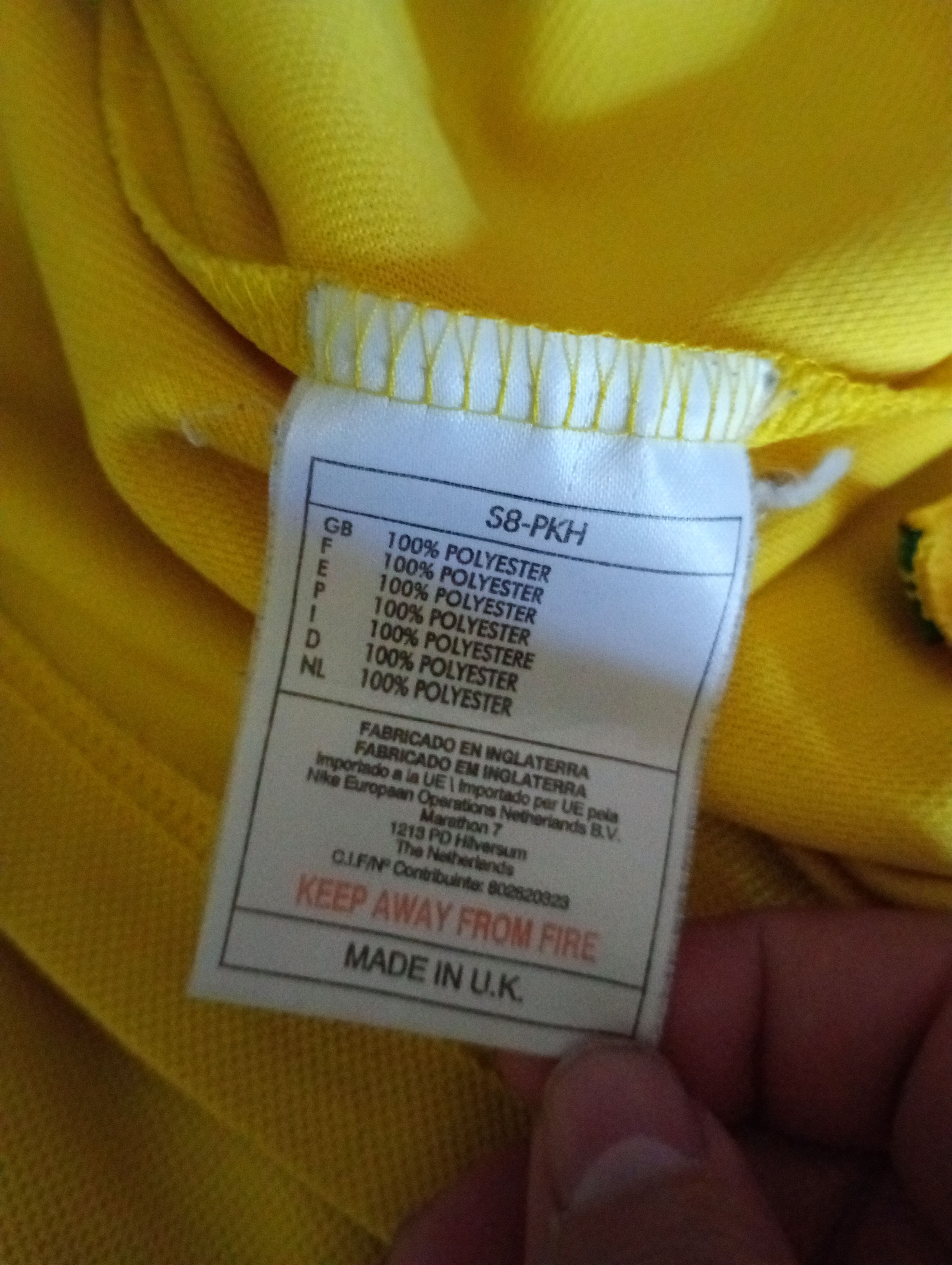 Nike Nike Brazil Jersey #9 Ronaldo 1998 Vintage Size US S / EU 44-46 / 1 - 20 Thumbnail