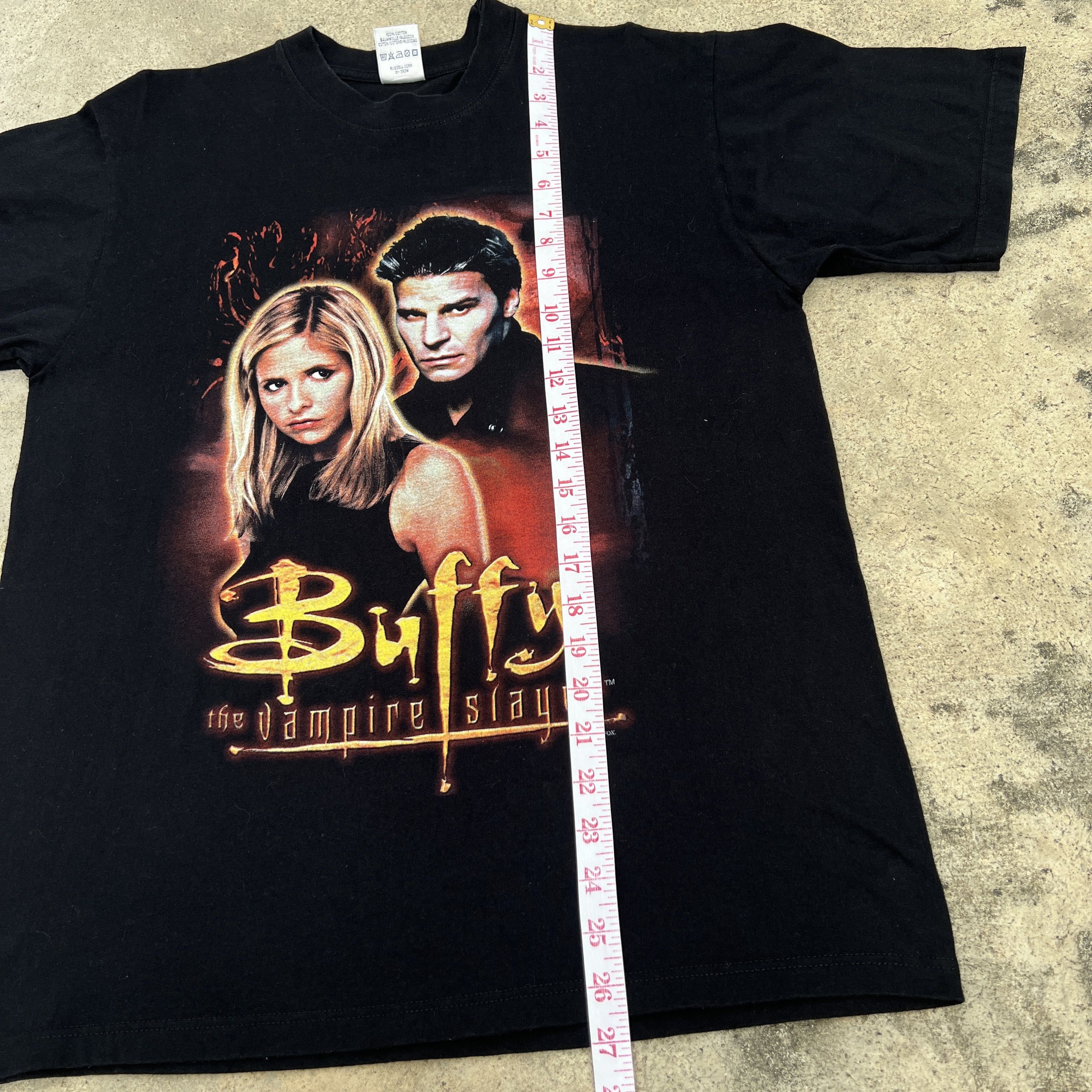 Expert Horror × Vintage Vintage Y2K Buffy The Vampire Slayer Buffy Promo Tee Size US M / EU 48-50 / 2 - 7 Thumbnail