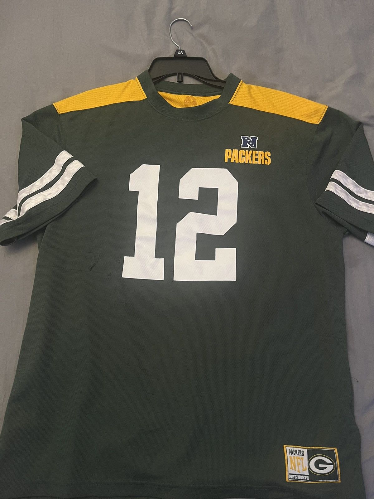 Majestic × NFL × Vintage Aaron Rodgers Packers Jersey Size US L / EU 52-54 / 3 - 1 Thumbnail