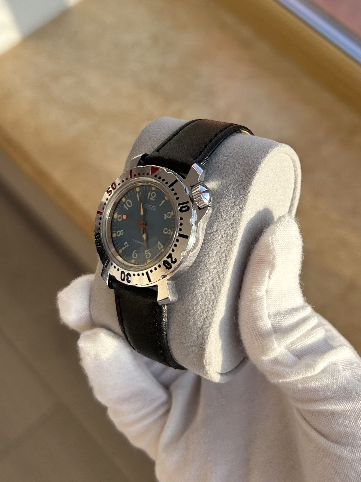 Vintage Vintage Watch Vostok Mechanical Authentic 1980s Size ONE SIZE - 6 Thumbnail