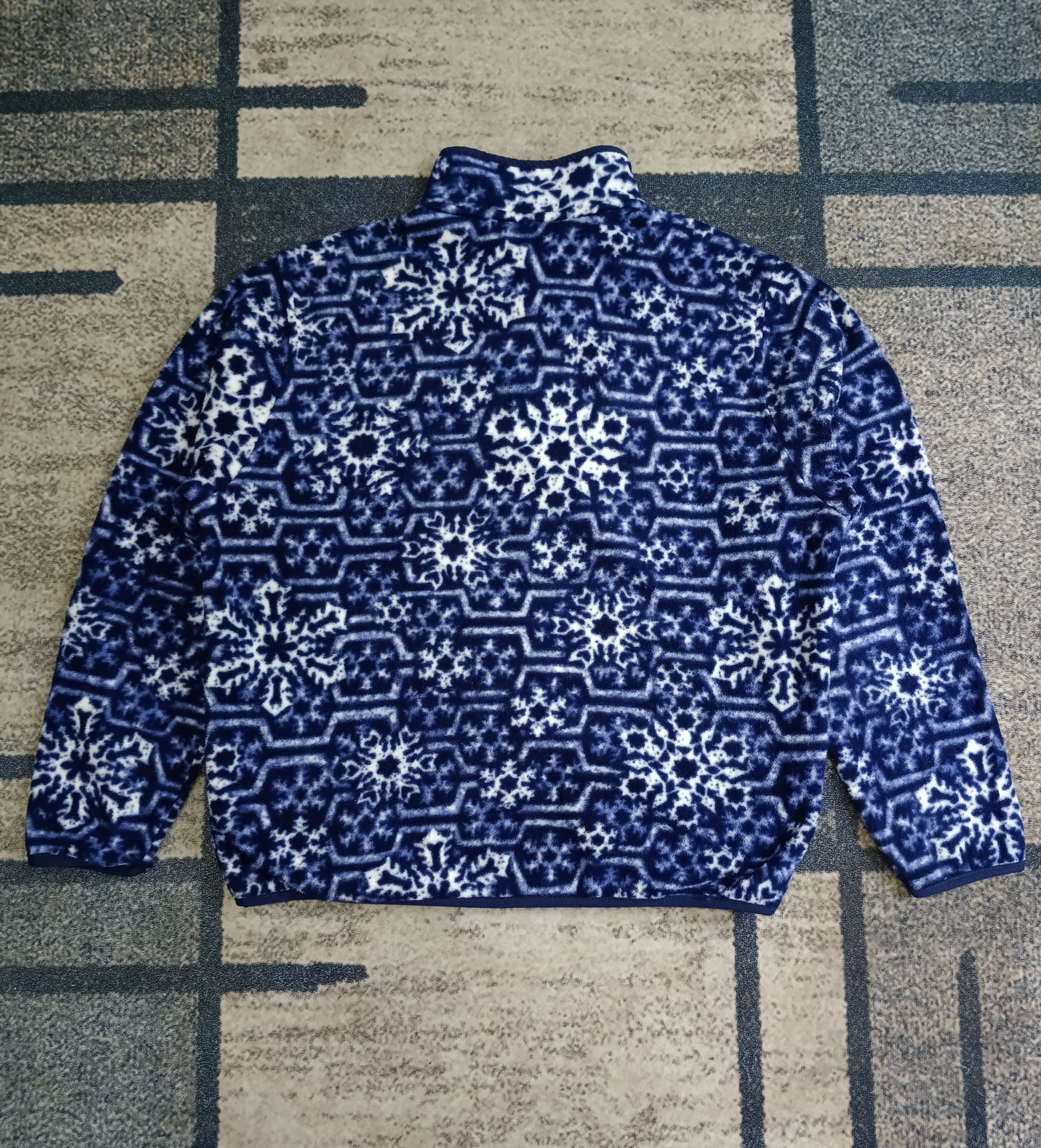 L.L. Bean L.L BEAN SNOWFLAKE ❄️ PULLOVER FLEECE Size US M / EU 48-50 / 2 - 3 Thumbnail