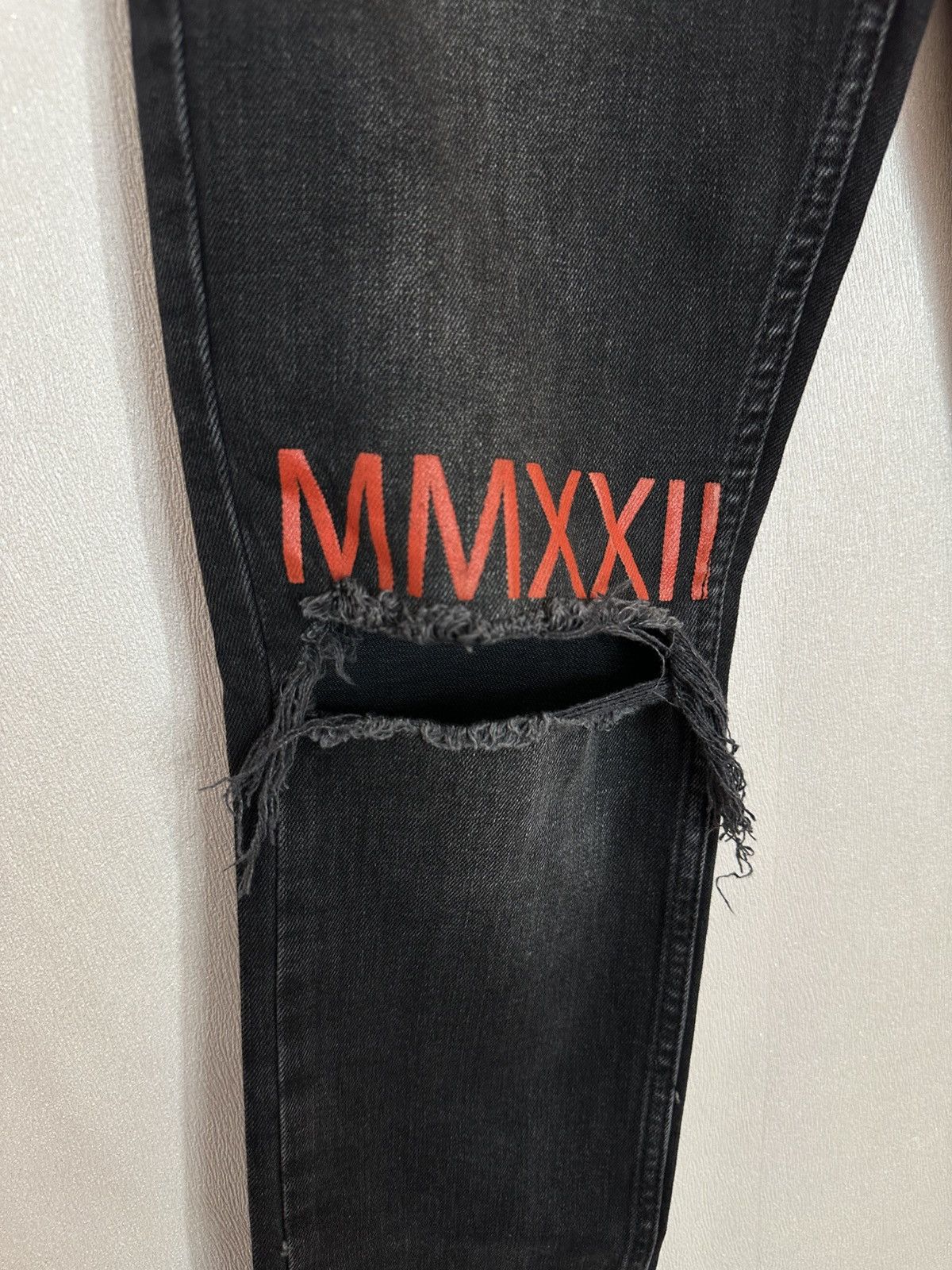 Ksubi Ksubi MMXXII Jeans Black 28 Size US 28 / EU 44 - 2 Thumbnail