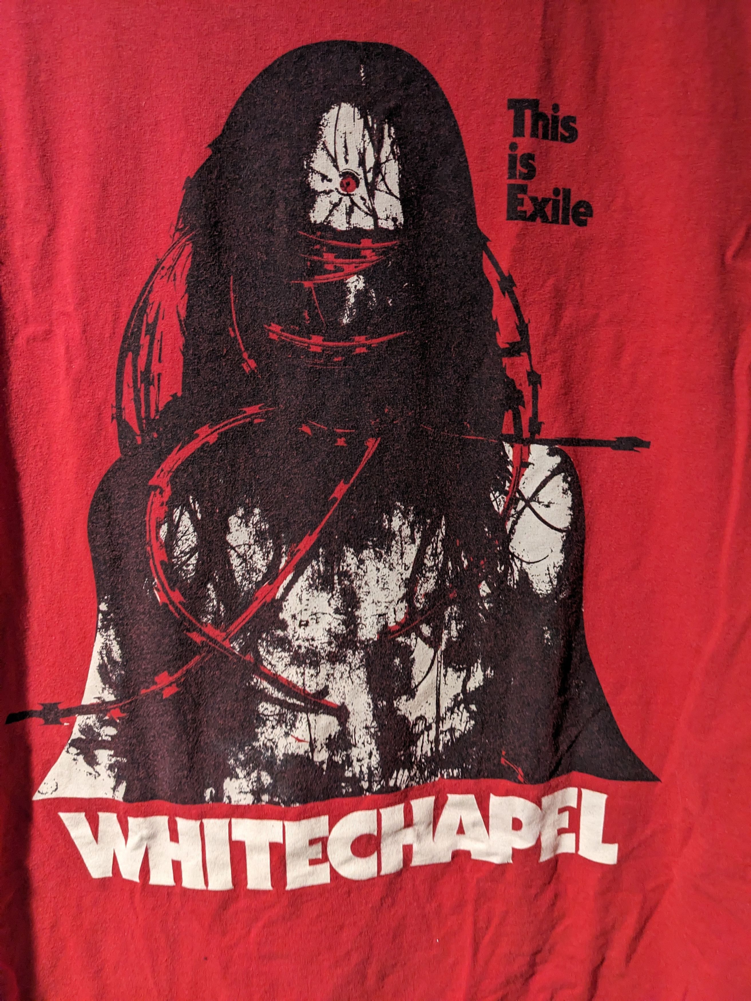 Band Tees Vintage 2008 White Chapel This is Exile Band Tour T-Shirt Size US XL / EU 56 / 4 - 2 Thumbnail