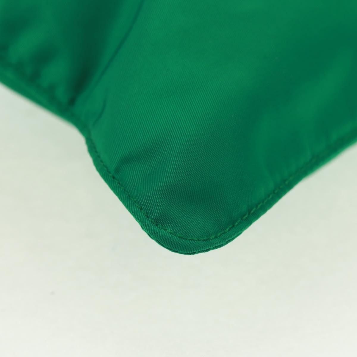 Prada PRADA Shoulder Bag Nylon Green Silver Auth 164302V Size ONE SIZE - 9 Thumbnail
