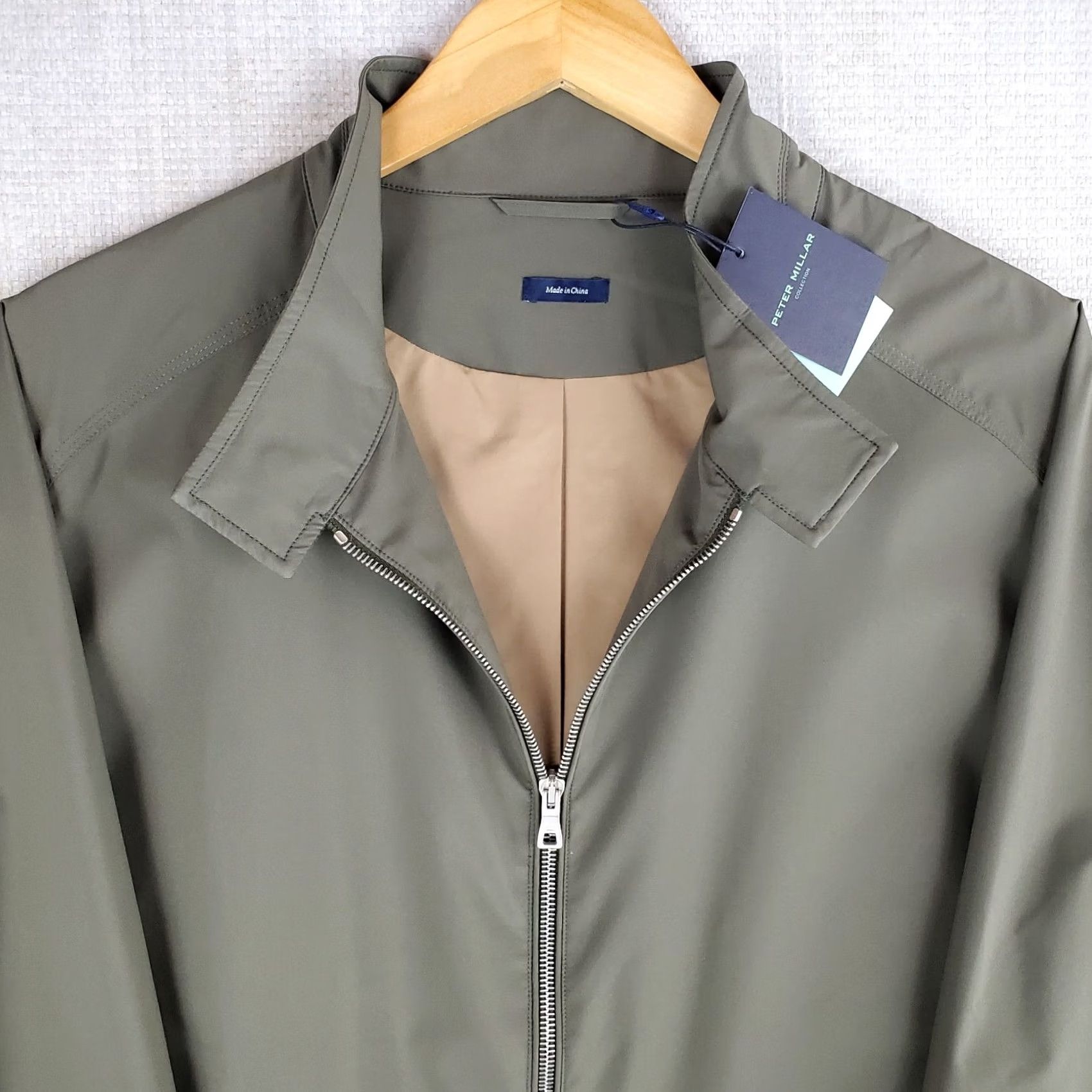 Peter Millar Peter Millar Bomber Jacket Excursionist Flex Mens Flight Navy Green M Regular Zip Wind-Resistant Water-Resistant All Seasons NWT 498 Size US M / EU 48-50 / 2 - 3 Thumbnail