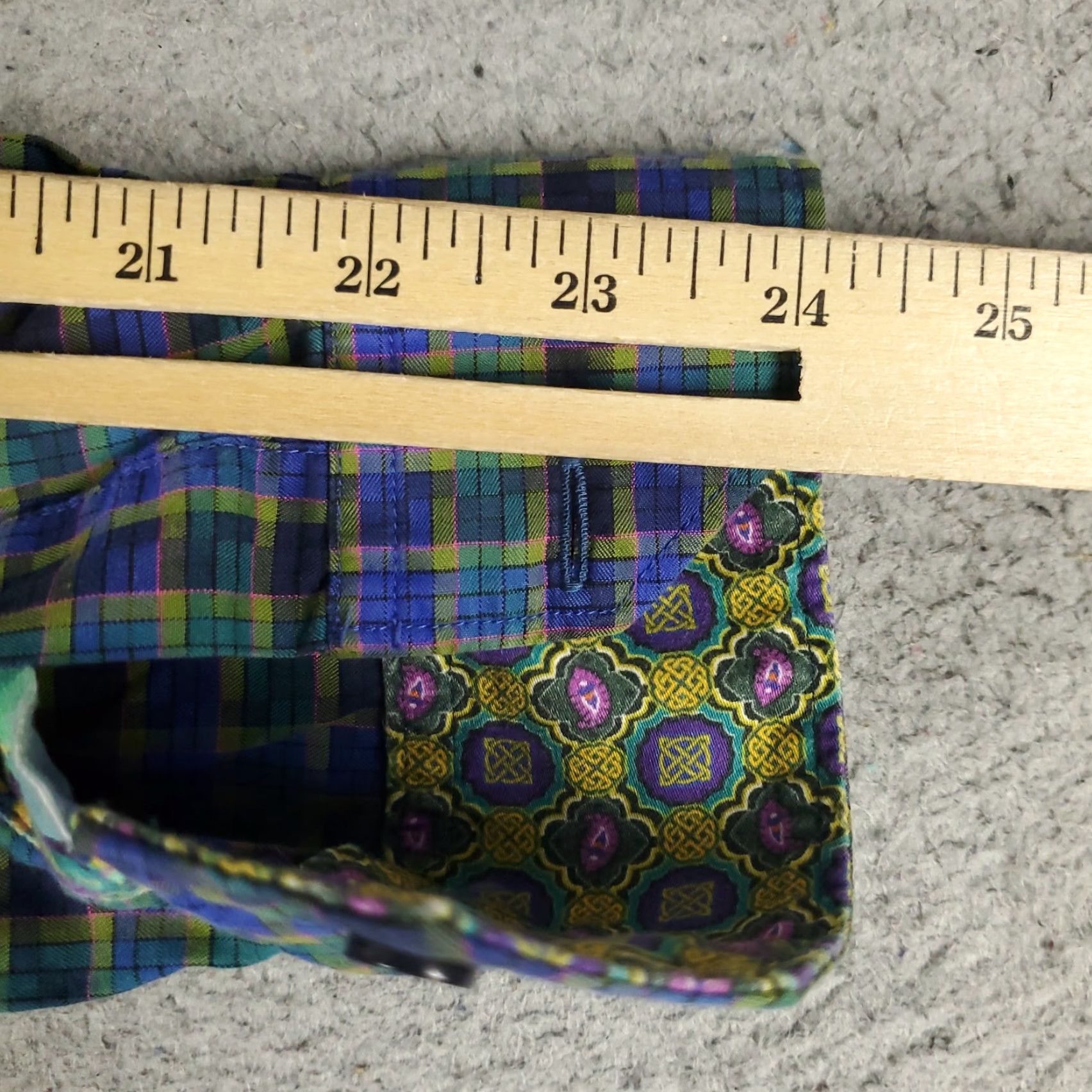 Robert Graham Robert Graham Shirt Mens Small Blue Plaid Button-Up Long Sleeve Modern Classic Preppy Size US S / EU 44-46 / 1 - 6 Thumbnail