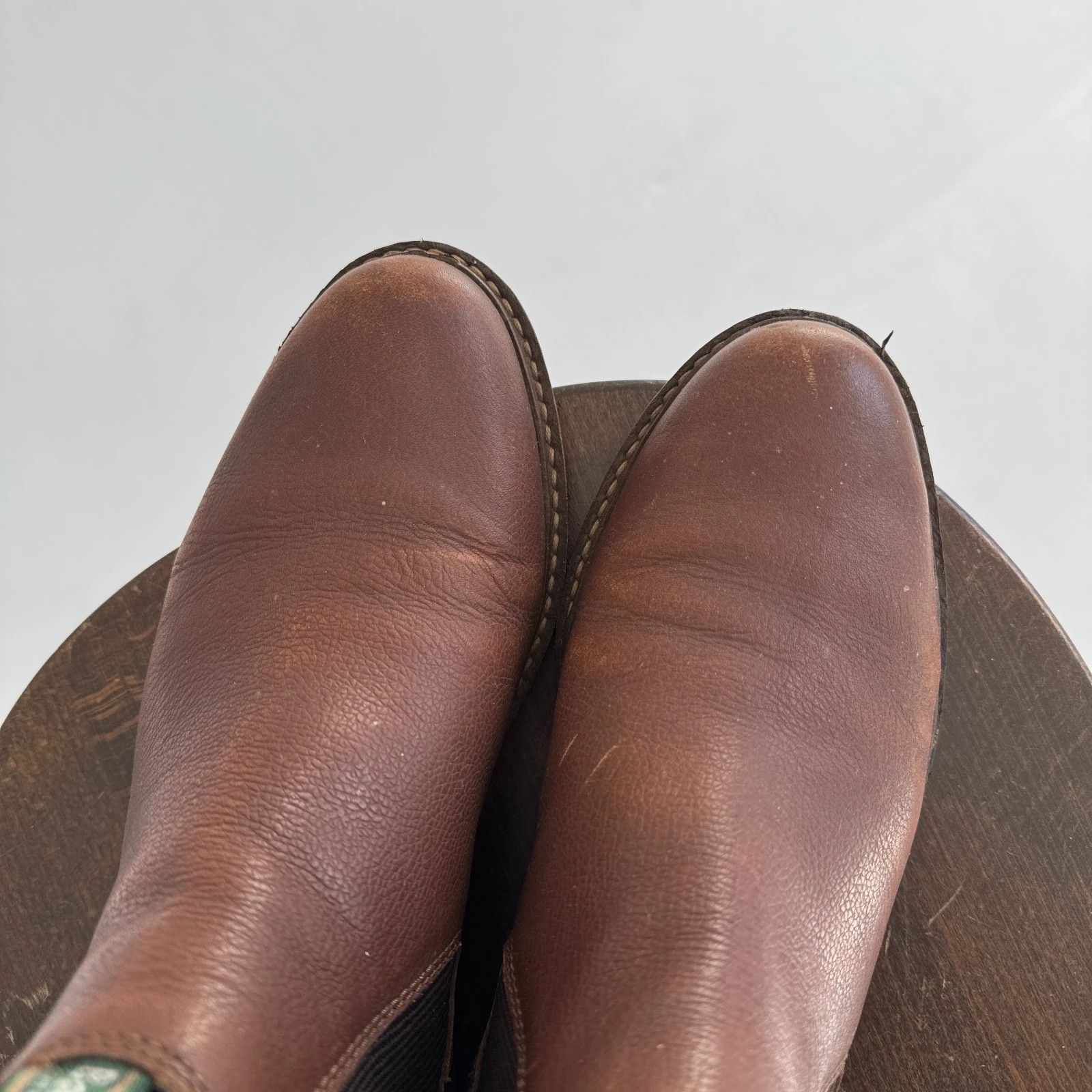 Barbour Barbour Real Leather Preppy Classic Chelsea Boots Size US 8 / EU 41 - 7 Thumbnail