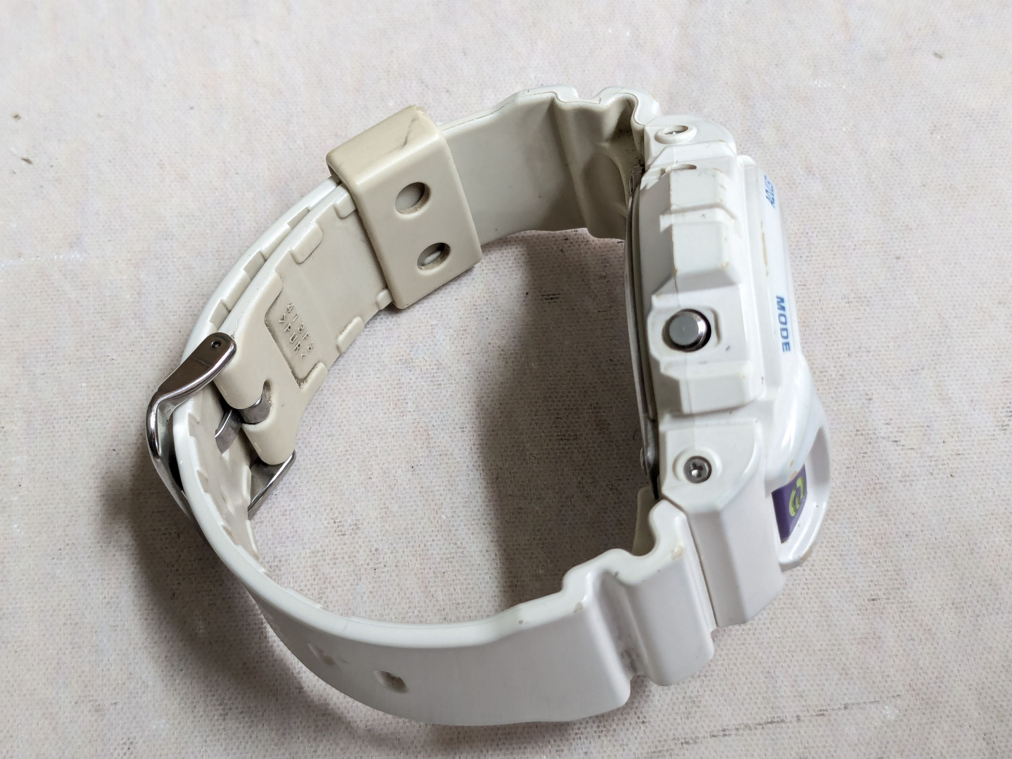Casio Casio G-Shock DW-6900-CS-7 White Watch Green Purple White Size ONE SIZE - 3 Thumbnail
