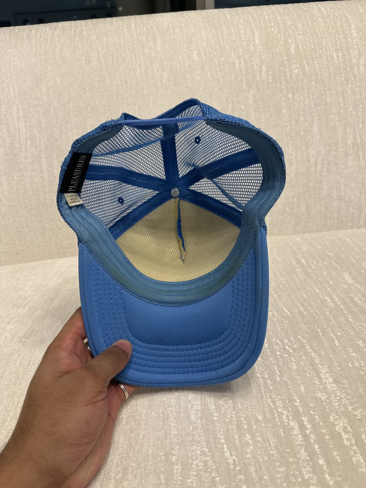 Pleasures Pleasures Vibration Mesh Trucker Hat Size ONE SIZE - 4 Thumbnail