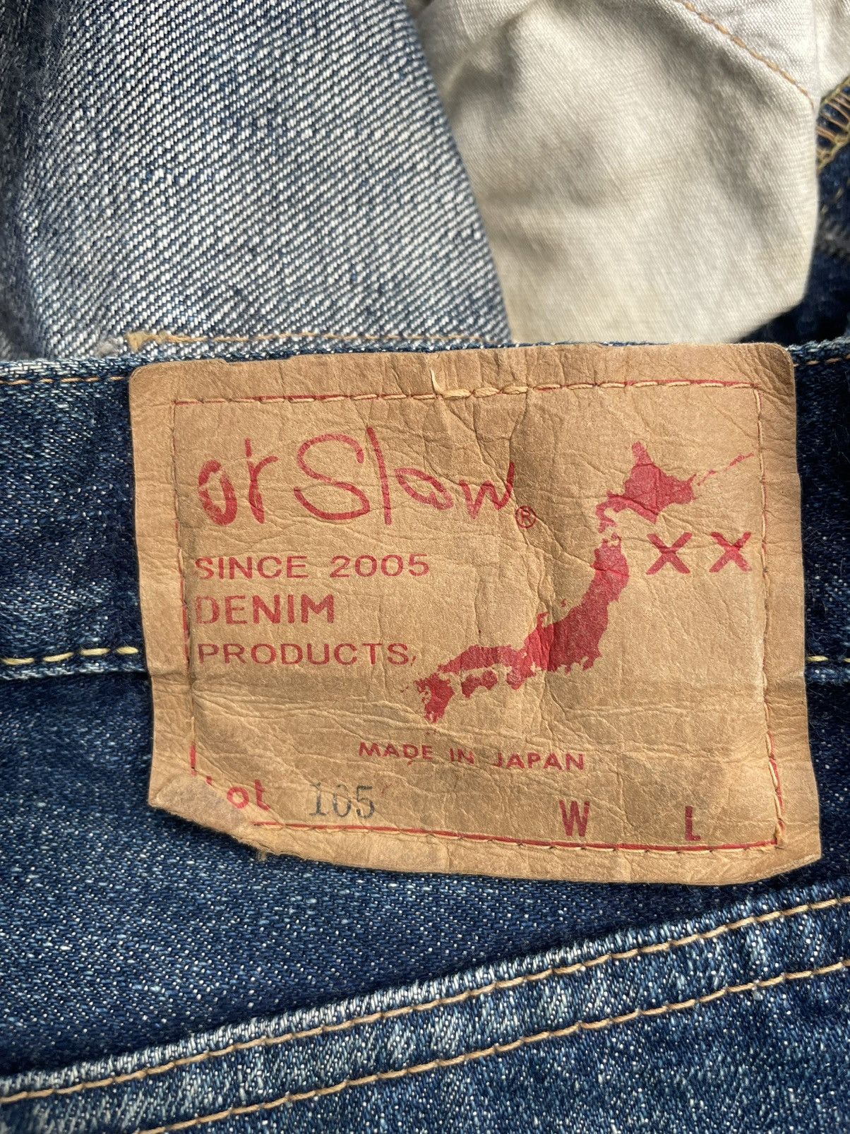 Orslow Vintage Orslow Selvedge Distresed Denim Size US 30 / EU 46 - 16 Thumbnail