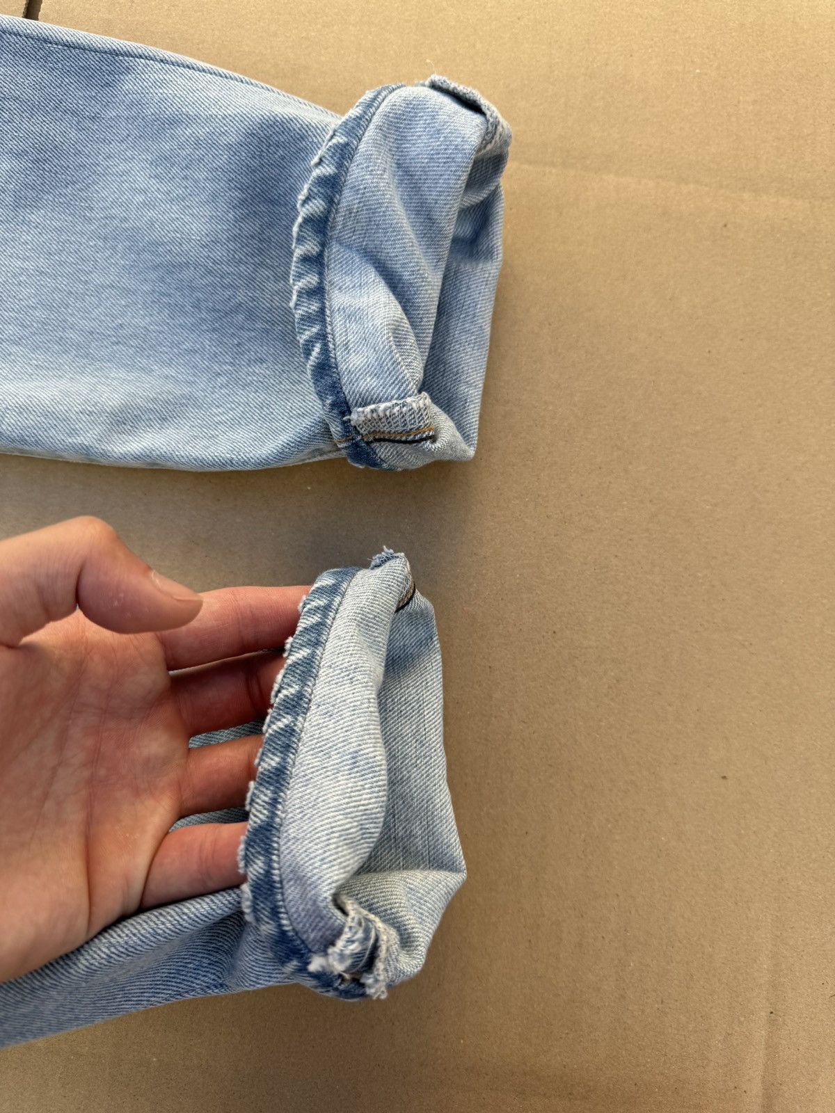 Saint Laurent Paris Saint Laurent Light Blue Ripped Jeans Size US 28 / EU 44 - 7 Thumbnail