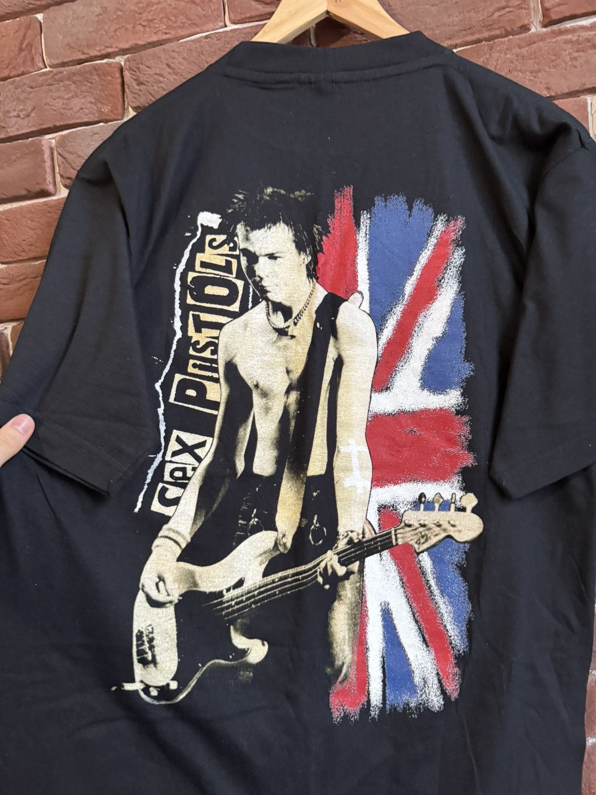 Band Tees 90s Sex Pistols Sid Vicious Vintage Punk Band Tshirt Grail Size US L / EU 52-54 / 3 - 6 Thumbnail