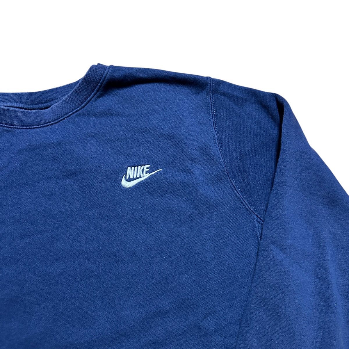 Nike Women’s Y2K Nike Micro Swoosh Blue Sweatshirt Size S / US 4 / IT 40 - 2 Thumbnail