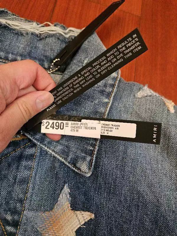 Amiri Amiri star collaboration denim jacket Size US M / EU 48-50 / 2 - 6 Thumbnail