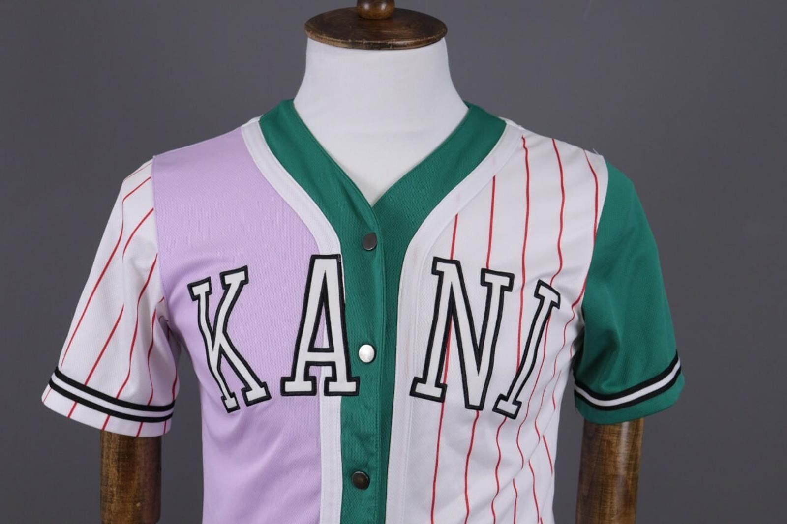 Karl Kani Multicolor Hip Hop Baseball Shirt Size XXS
