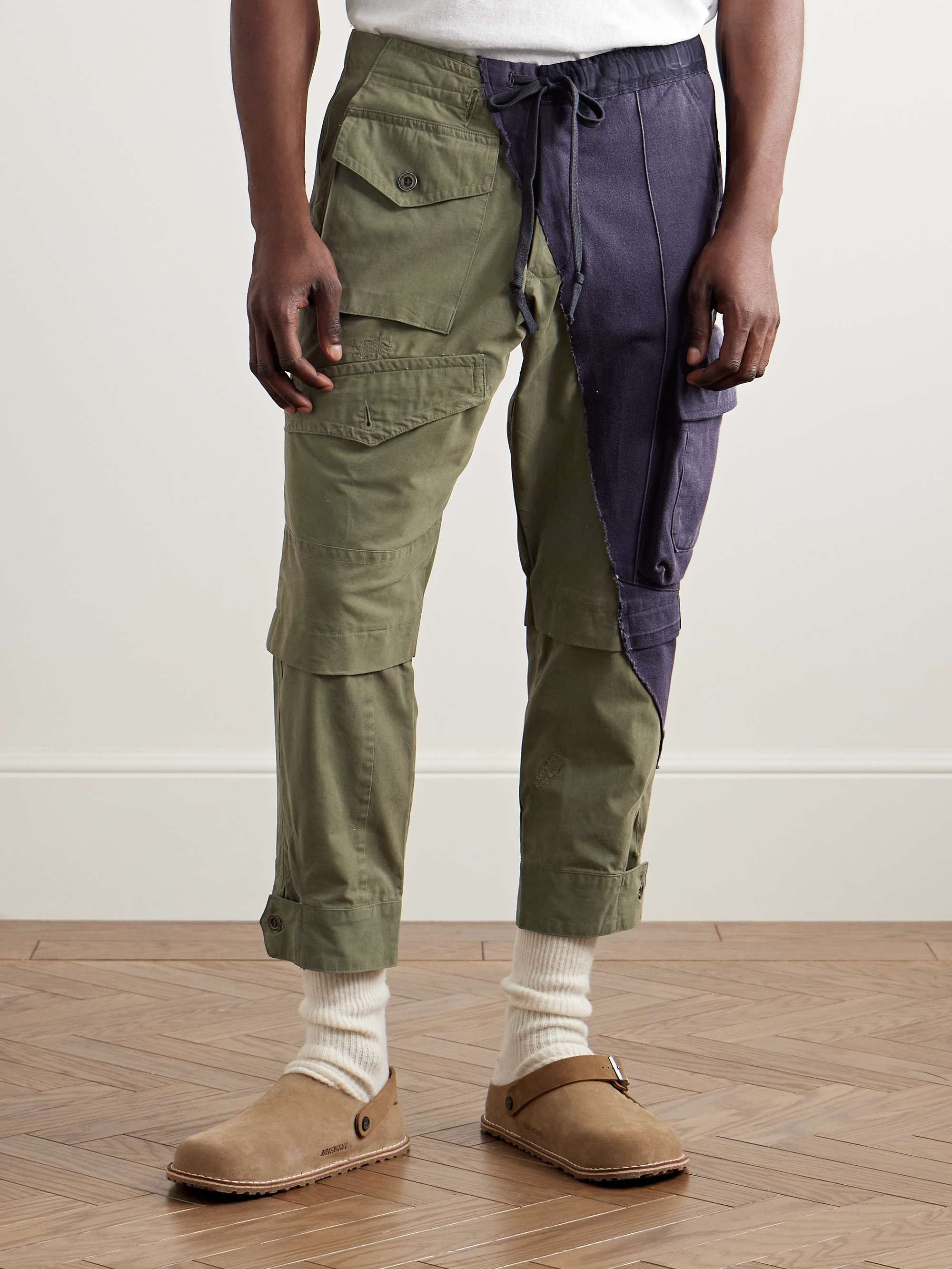 Greg Lauren $1250 Greg Lauren Army Jacket Navy Cargo Pant Size US 38 / EU 54 - 2 Thumbnail