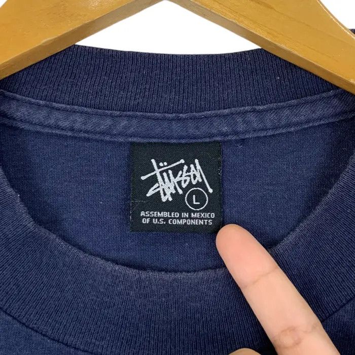 Futura Vintage STUSSY x FUTURA SKATEBOARD Wording Tee Shirt Size US L / EU 52-54 / 3 - 5 Thumbnail