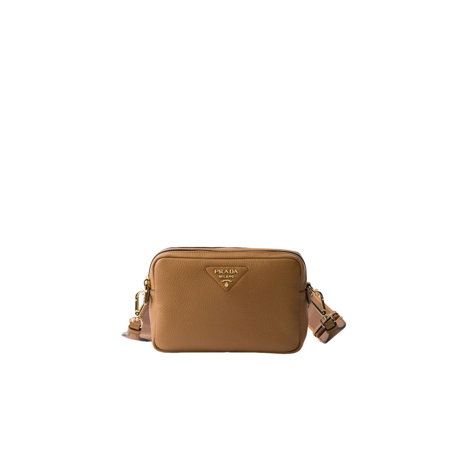 Prada PRADA $2900 Caramel Small Shoulder Bag New & Authentic Size ONE SIZE - 1 Thumbnail