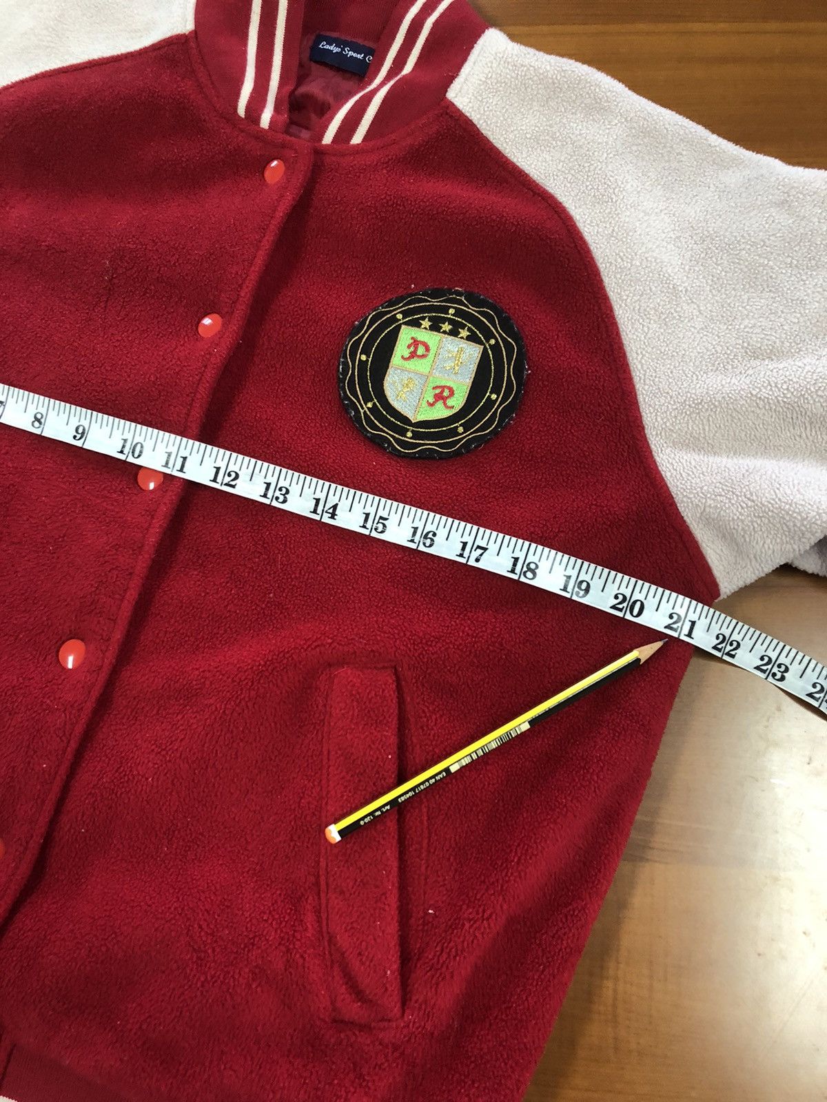 Japanese Brand Ladies Sport Club Varsity Jacket Size M / US 6-8 / IT 42-44 - 19 Thumbnail