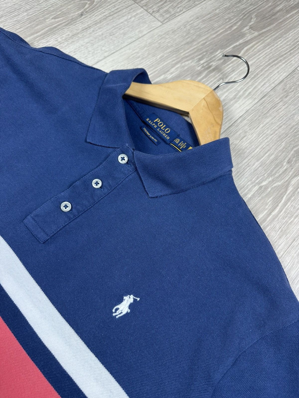 Polo Ralph Lauren × Vintage Vintage Polo Ralph Lauren Striped Polos Size US XXL / EU 58 / 5 - 5 Thumbnail