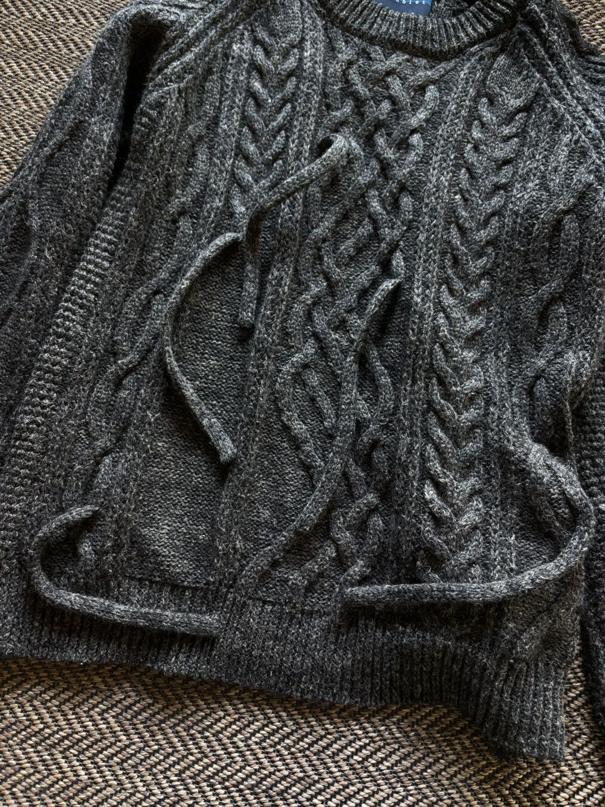 Doublet doublet AW15 cable knit sweater Size US S / EU 44-46 / 1 - 3 Thumbnail