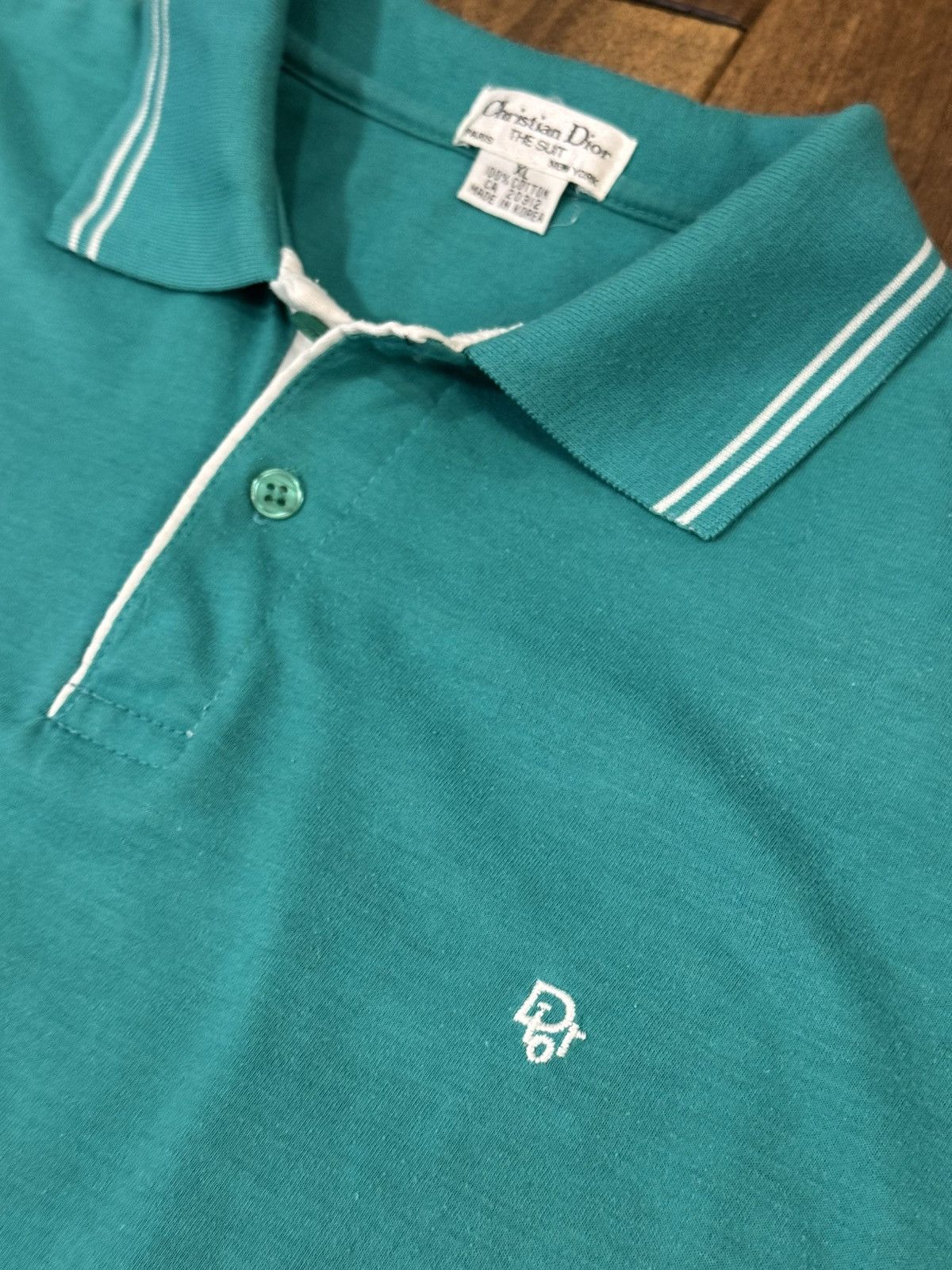 Christian Dior Monsieur Vintage Christian Dior Polo Size US XL / EU 56 / 4 - 7 Thumbnail