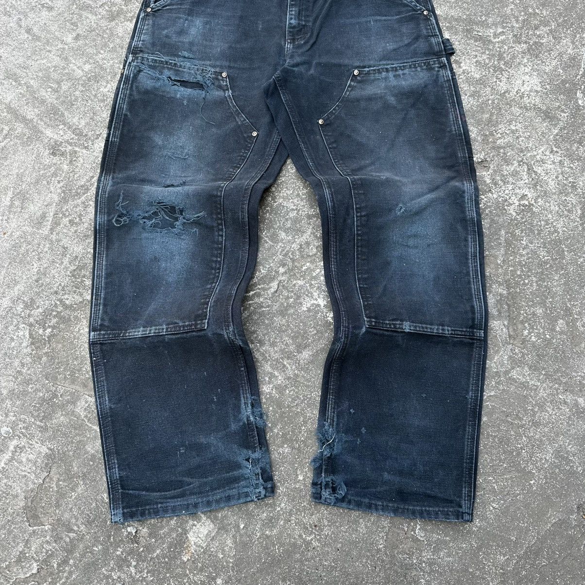 Carhartt (32x30) Grail Crazy Vintage Distressed Carhartt Double Knee Size US 32 / EU 48 - 3 Thumbnail