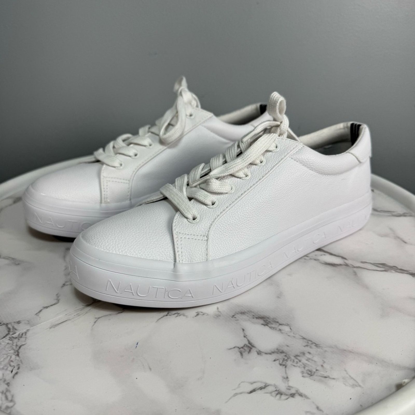 Nautica Nautica Women Fashion Sneaker Lace-Up Size 9.5 NWOB H957 Size US 9.5 / IT 39.5 - 3 Thumbnail
