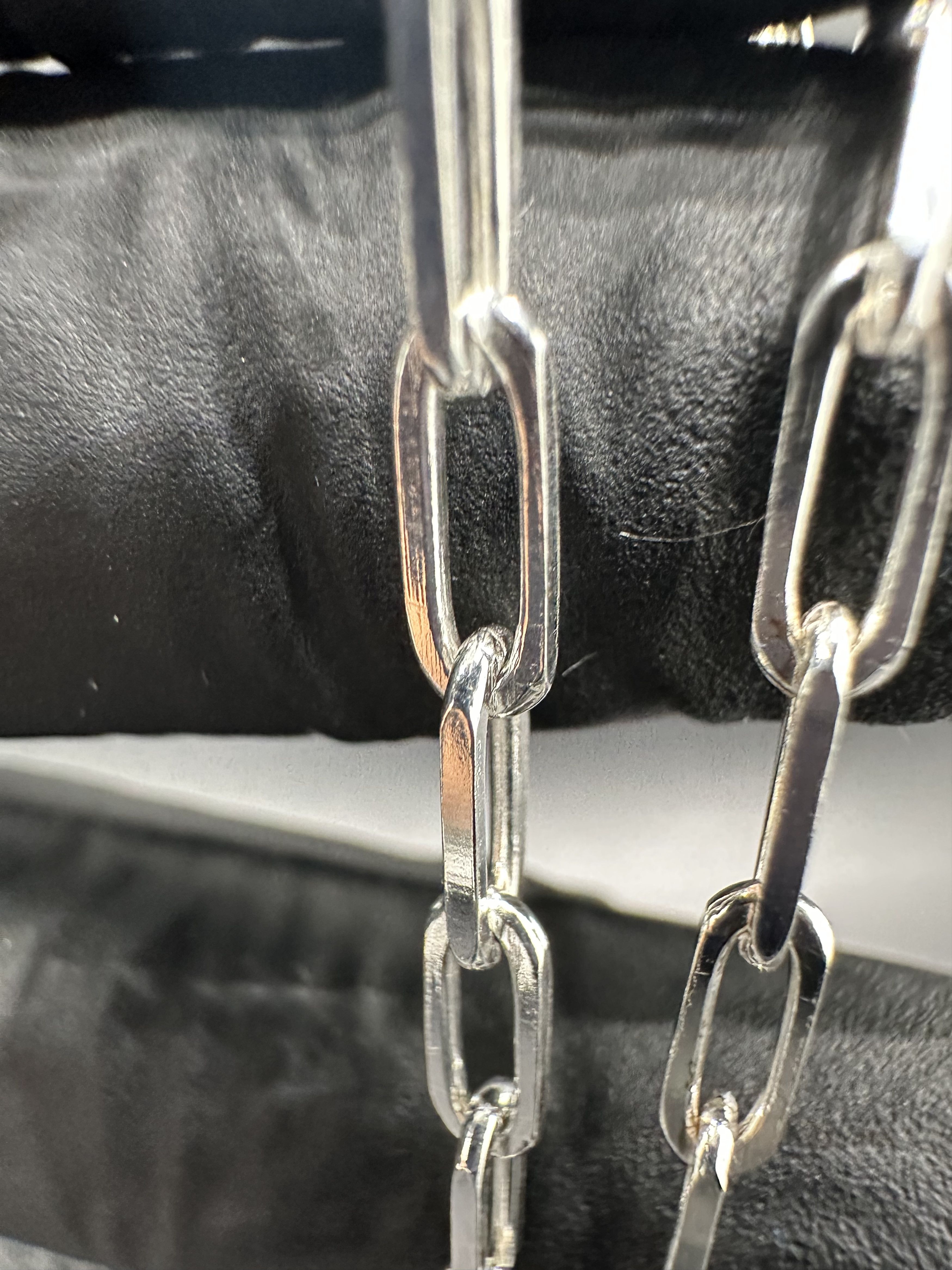 Jewelry STERLING SILVER .925 PAPERCLIP BRACELET Size ONE SIZE - 3 Thumbnail