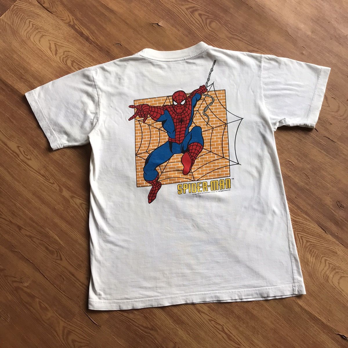 Marvel Comics × Vintage Vintage Spiderman Marvel Comic Shirt 1995 Size US M / EU 48-50 / 2 - 1 Thumbnail