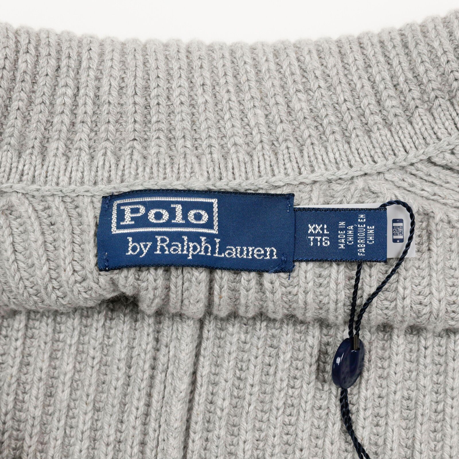 Polo Ralph Lauren Polo Ralph Lauren Cotton Cashmere Blazer Cardigan Gray Size US XXL / EU 58 / 5 - 6 Thumbnail