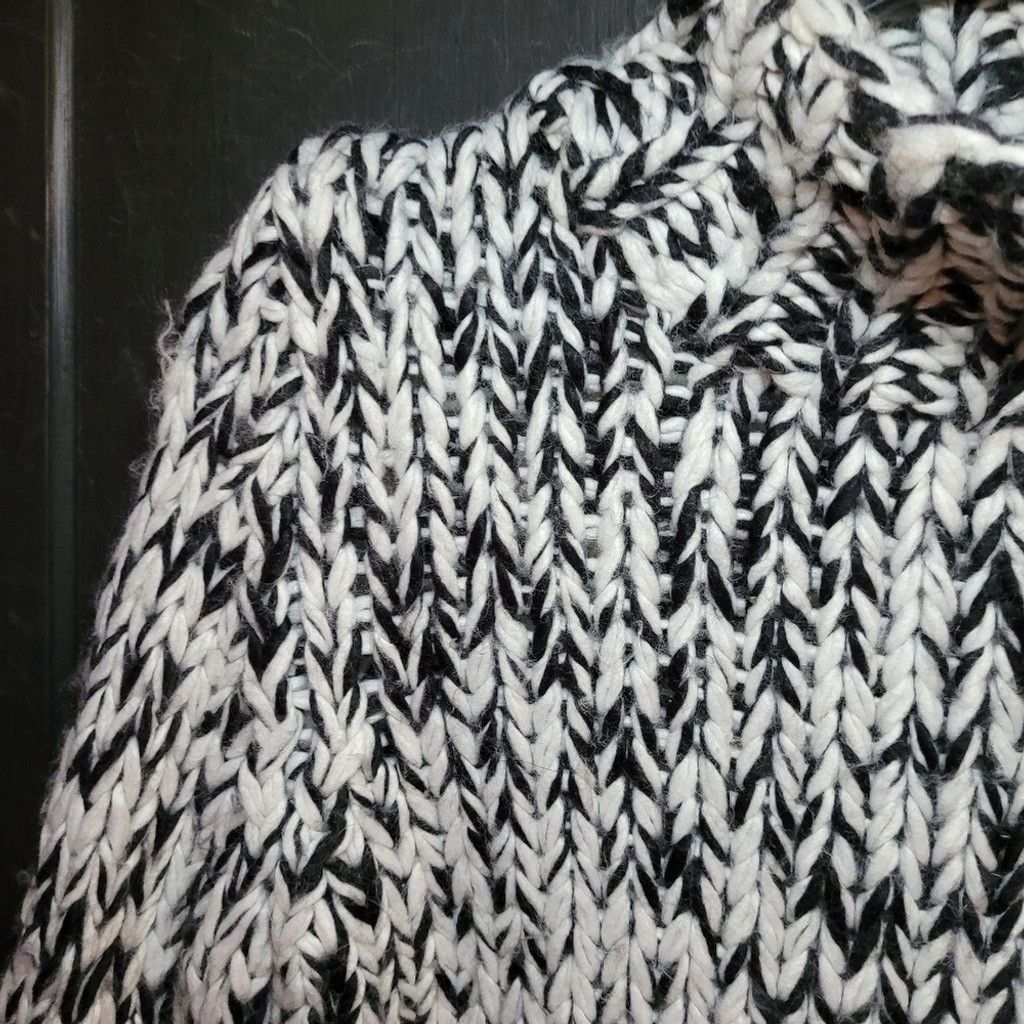Other White Crow, handmade sweater, black and white, Nwt, Small Size XS / US 0-2 / IT 36-38 - 3 Thumbnail