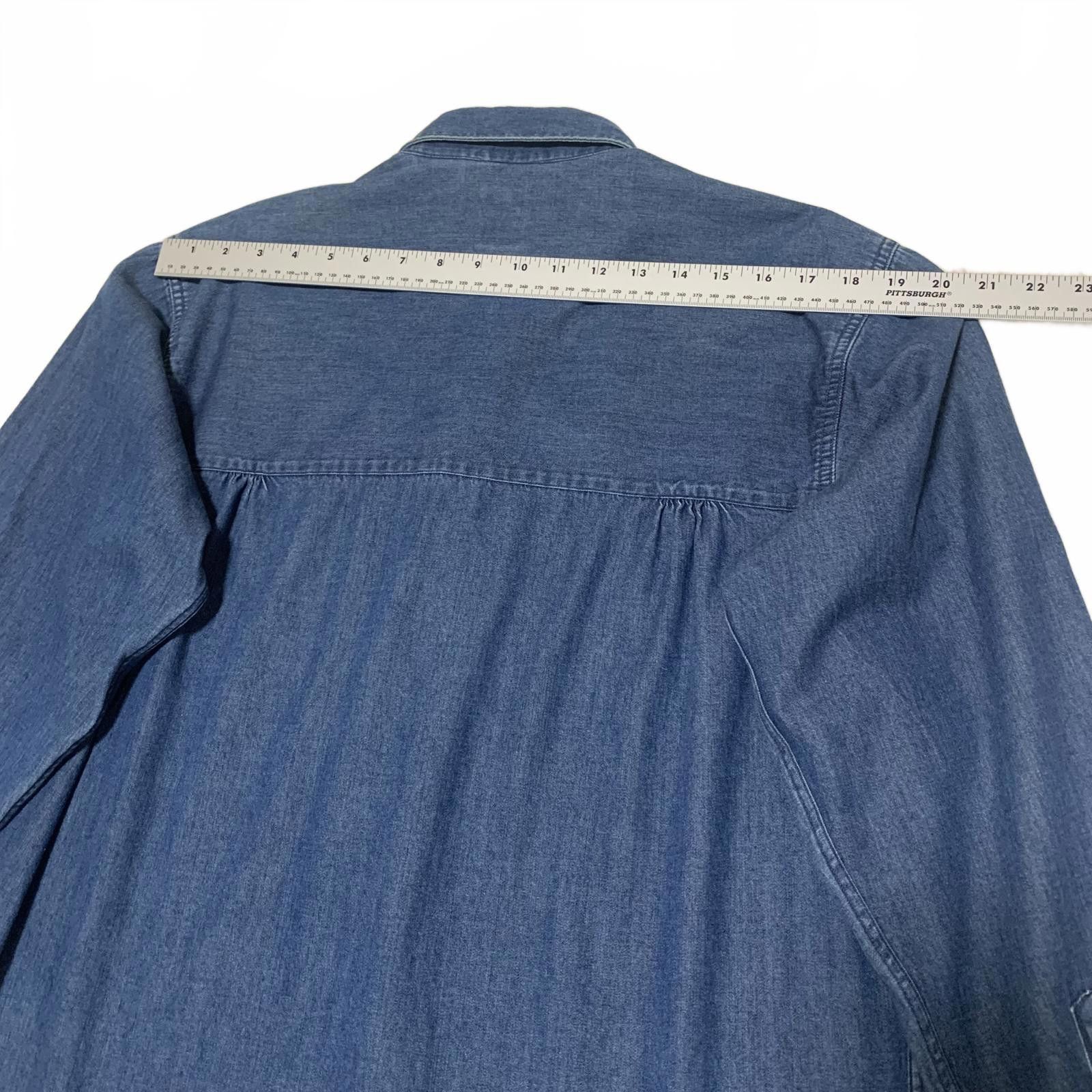 Other VTG 90s Bill Robinson Men's M Classic Denim Shirt Hong Kong Size US M / EU 48-50 / 2 - 10 Thumbnail