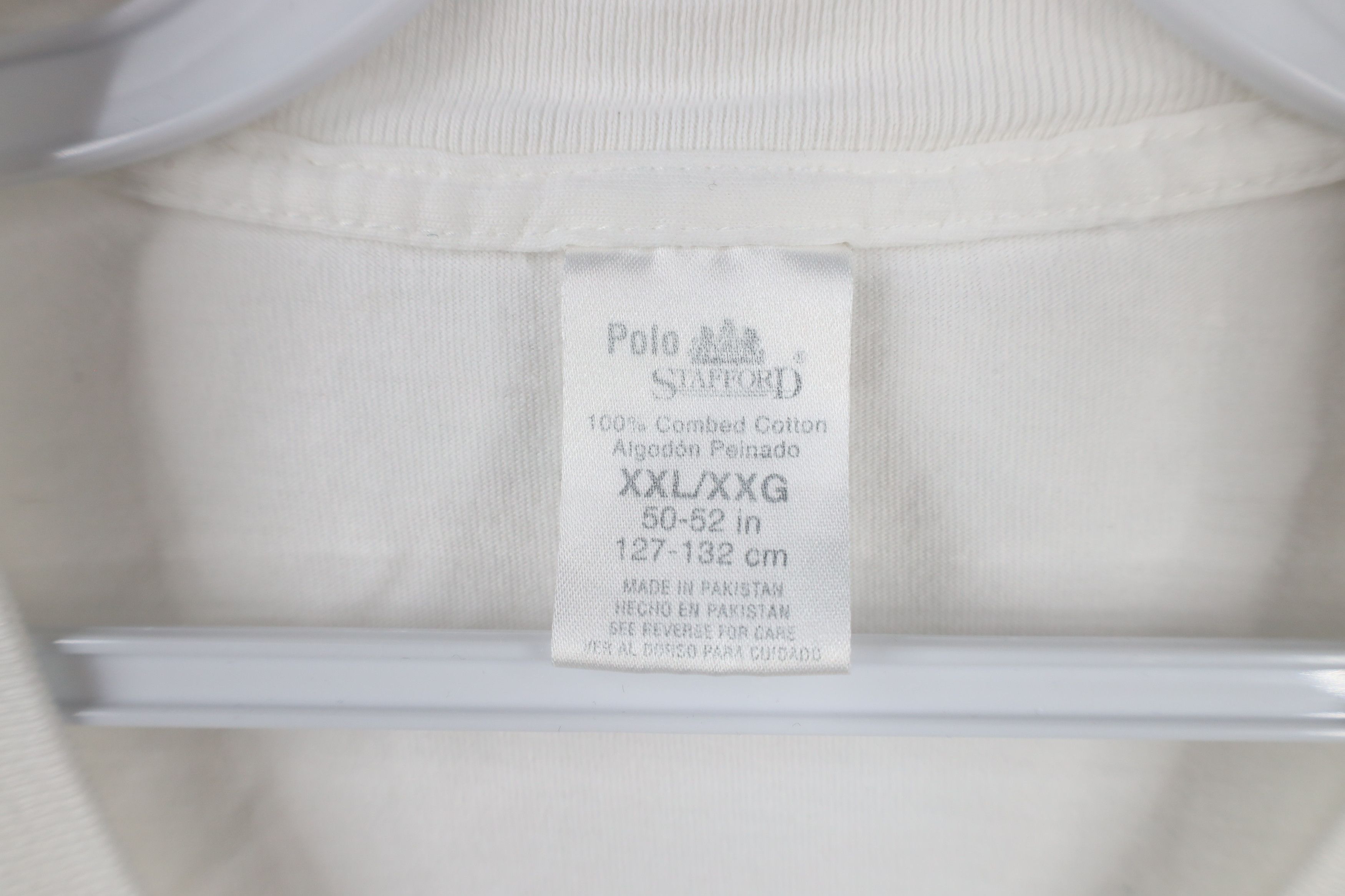 Vintage Vintage 90s Streetwear Short Sleeve T-Shirt White Cotton Size US XXL / EU 58 / 5 - 5 Thumbnail